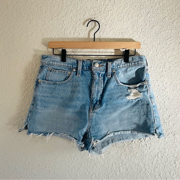 Madewell Relaxed Denim Shorts - Shortened, size 28 - Picture 1 of 13